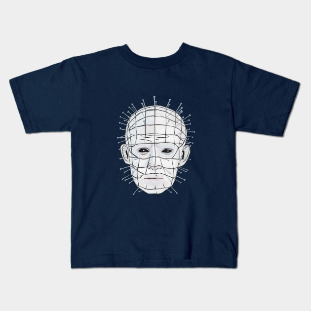 Pinhead Kids T-Shirt by attackofthegiantants